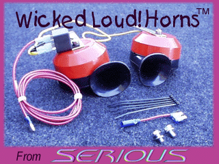 Wicked Loud! Horns from Serious Auto Accessories